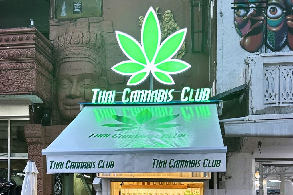 Thai Cannabis Club dispensary in Thailand.